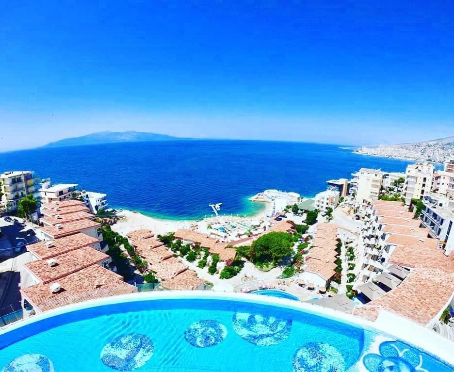 Bougainvill Sunset Villa Sarandë 外观 照片
