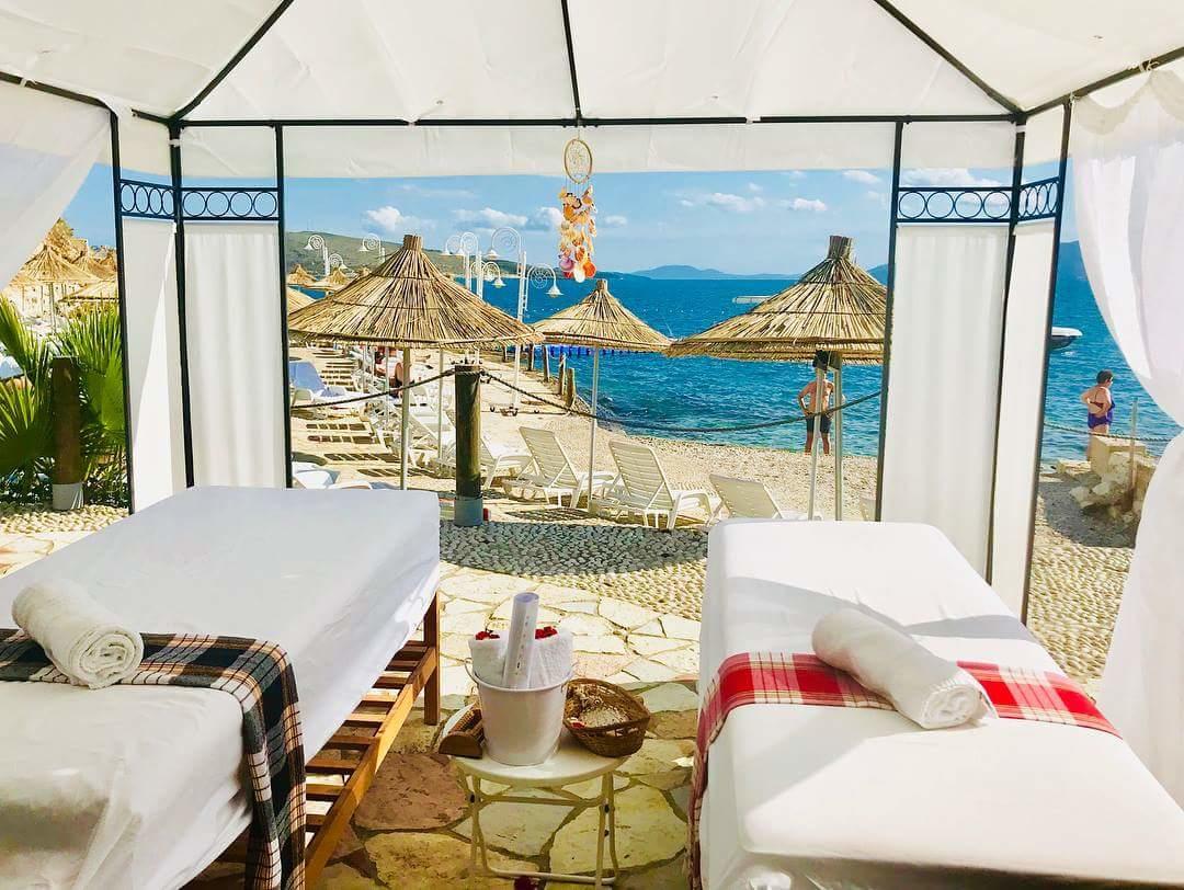 Bougainvill Sunset Villa Sarandë 外观 照片